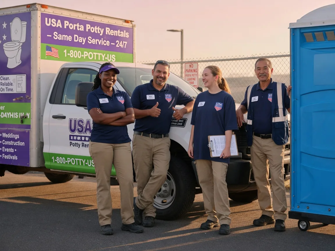 Porta Potty Rental company in Toccoa Falls, GA
